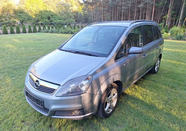 Opel Zafira cena 14300 przebieg: 195678, rok produkcji 2005 z Białobrzegi małe 106